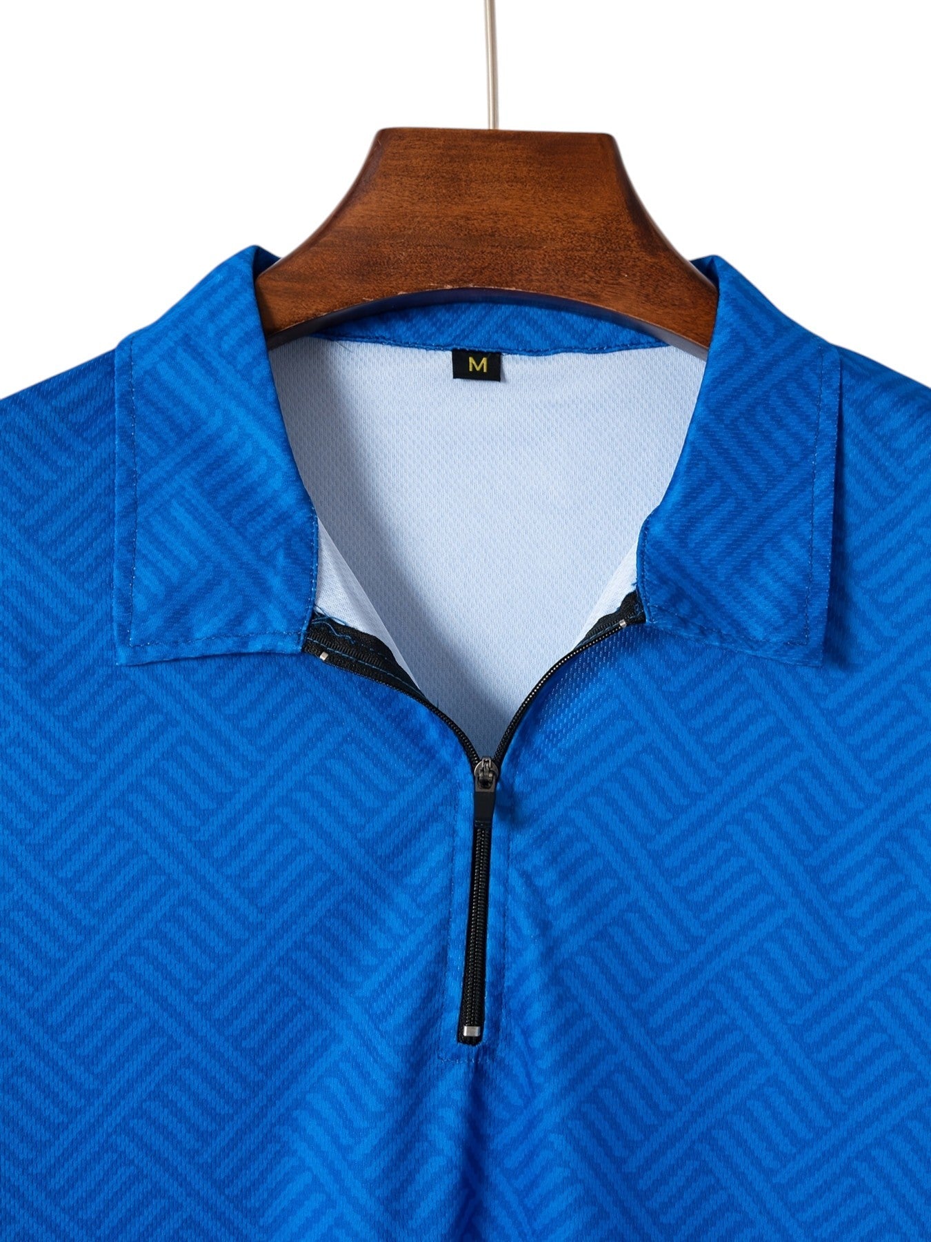 2-Delige Heren Set Half Zip Polo & Shorts