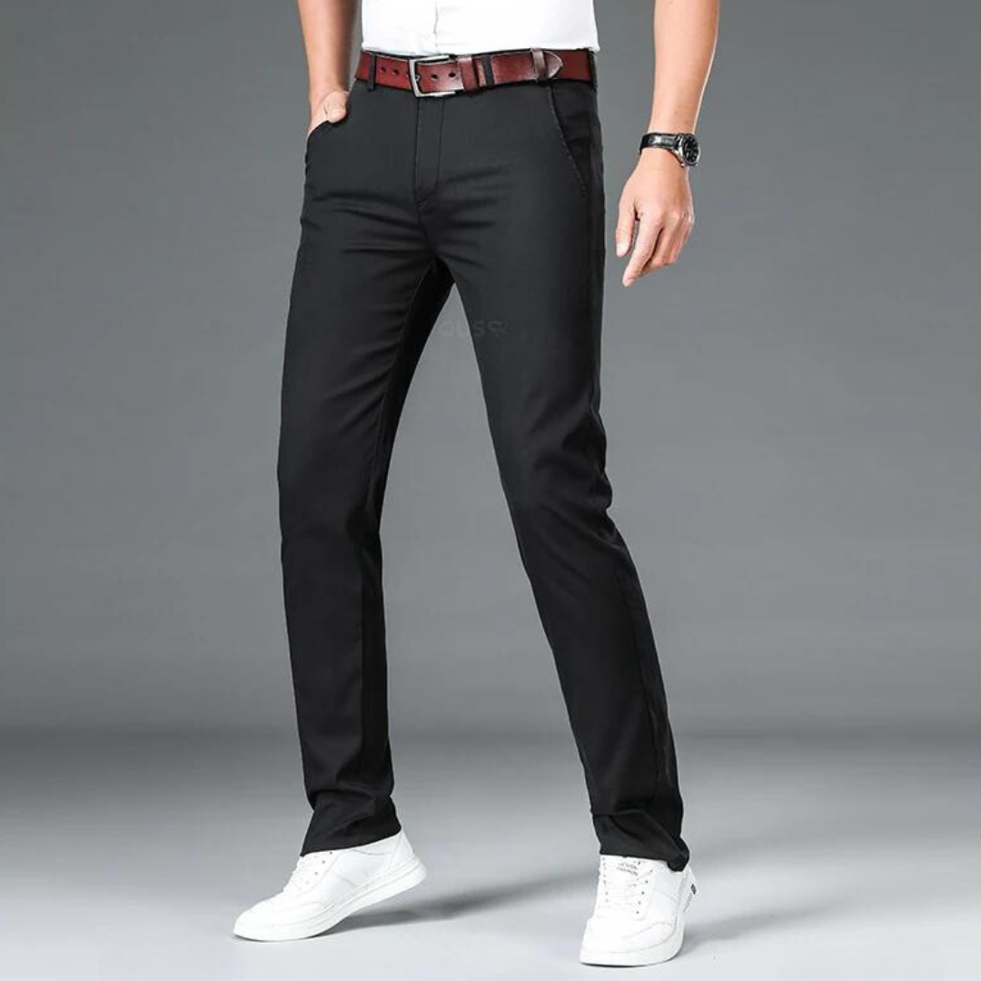 Nette Lyocell Heren Chino Met Stretch - Moreno