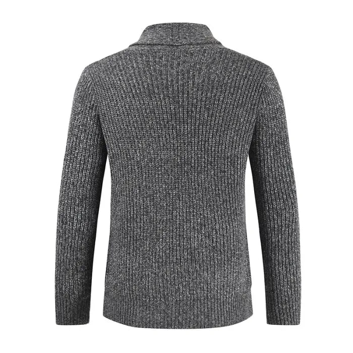 Warm Heren Vest Met Knopen