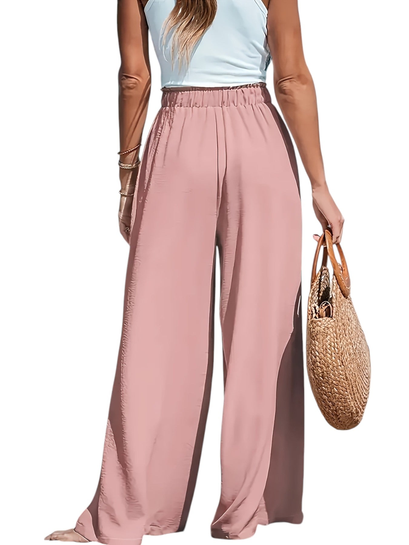 Zomer Broek Met Wijde Pijpen
