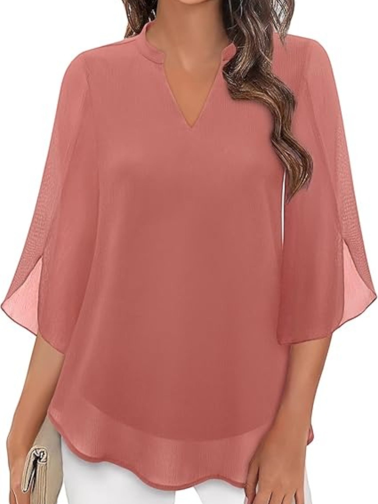 Anna | V-Hals Zomer Blouse