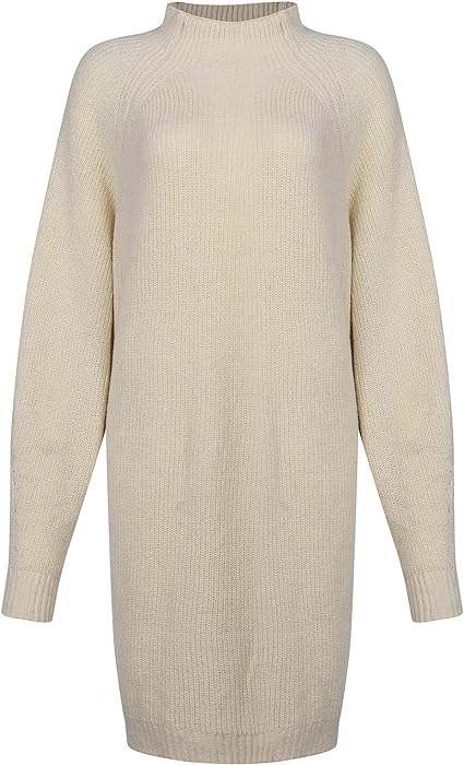 Coltrui Gebreide Jurk Met Lange Mouwen | Winter