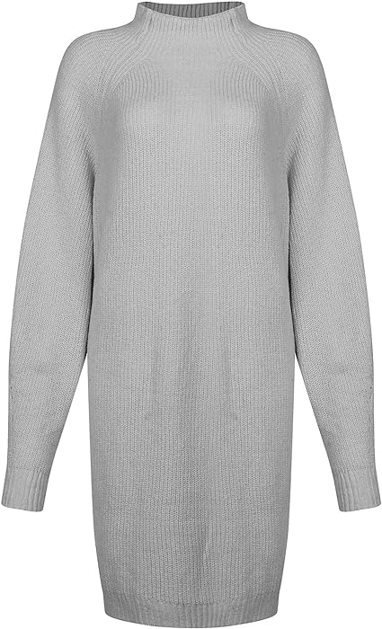 Coltrui Gebreide Jurk Met Lange Mouwen | Winter