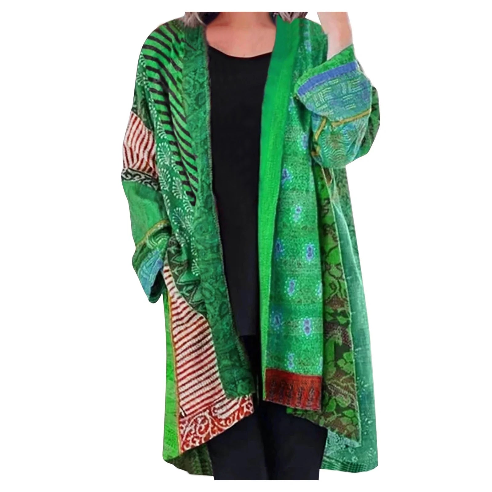 Ava - Vintage Trui Met Lange Mouwen Voor Dames