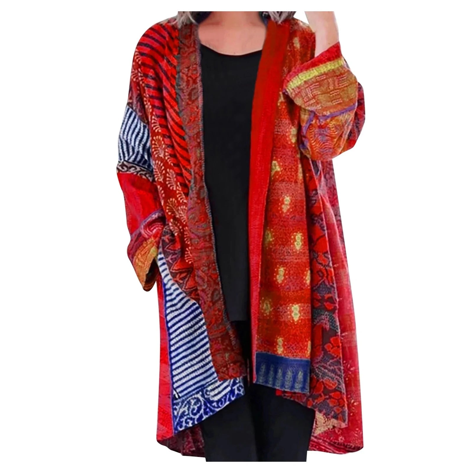 Ava - Vintage Trui Met Lange Mouwen Voor Dames