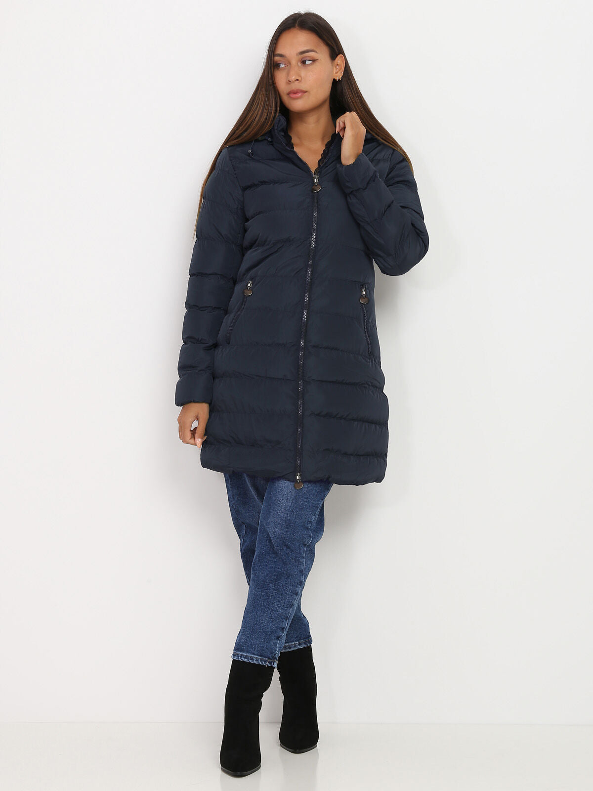 Dons Winterjas Met Capuchon Dames - Milana