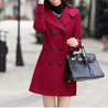 Chaveli - Chique Getailleerde Dames Trenchcoat lange trenchcoat damesjas met knopen 