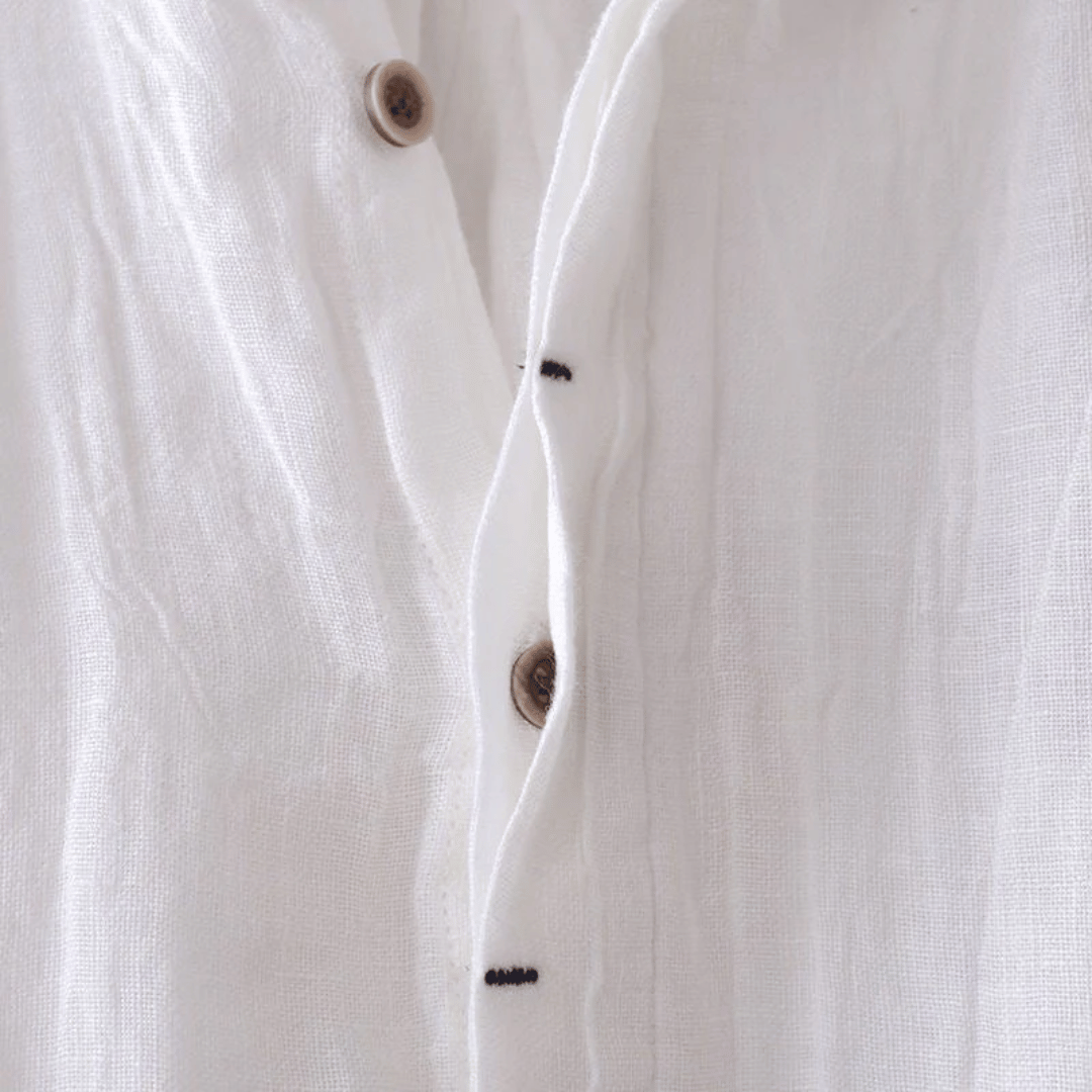 Linnnen Zomer Blouse voor Heren