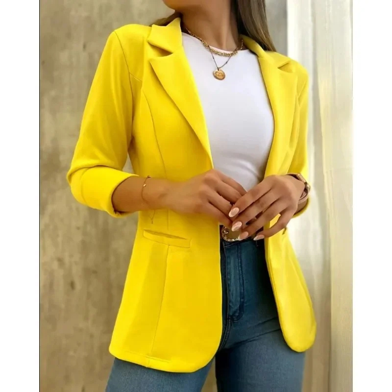 Sofia - Getailleerde Dames Blazer Lang