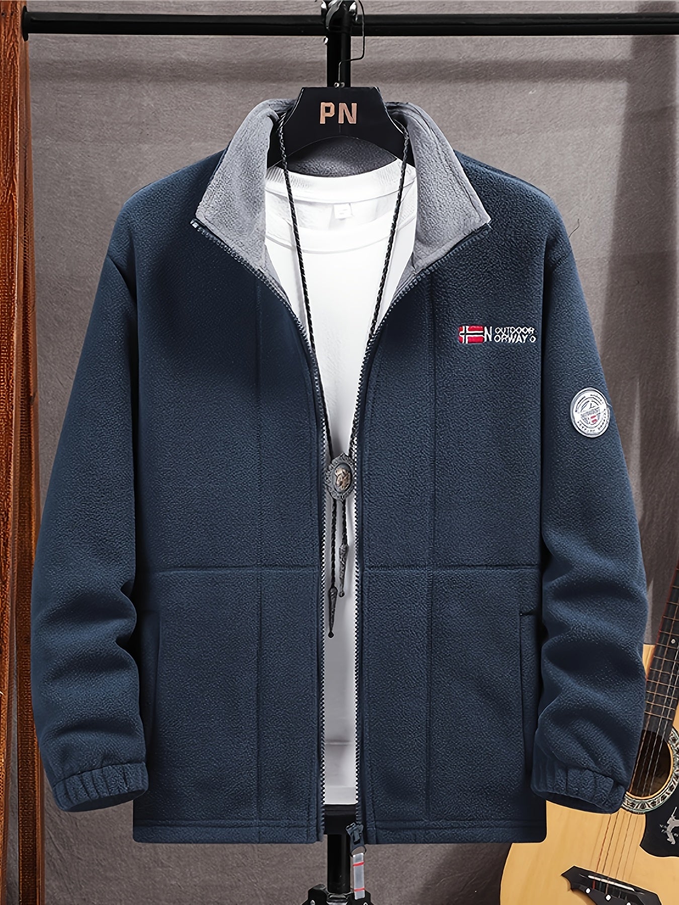 Outdoor Norway Fleece Jack Met Kraag