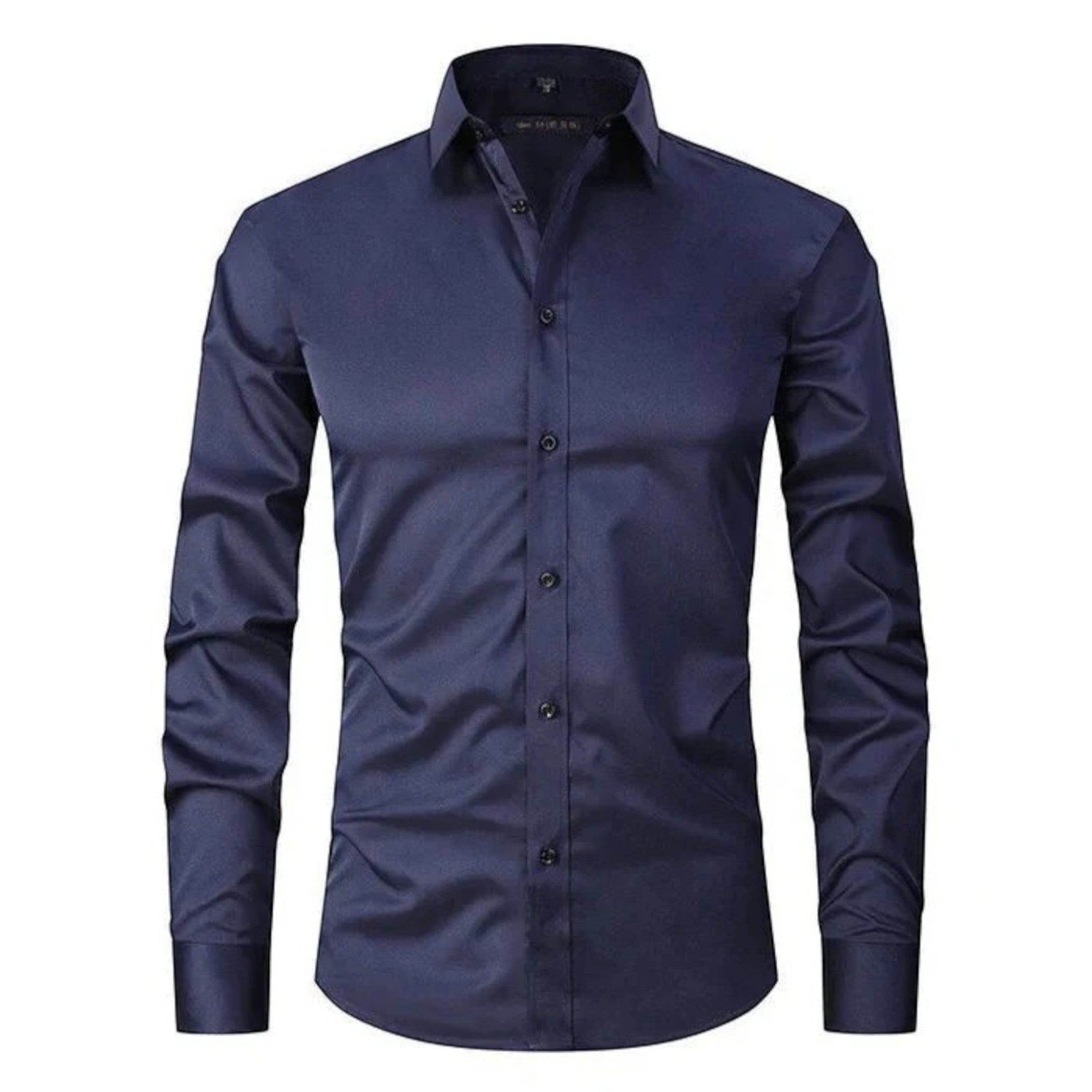 Lucas | Casual Heren Overhemd Met Stretch | Lange Mouwen
