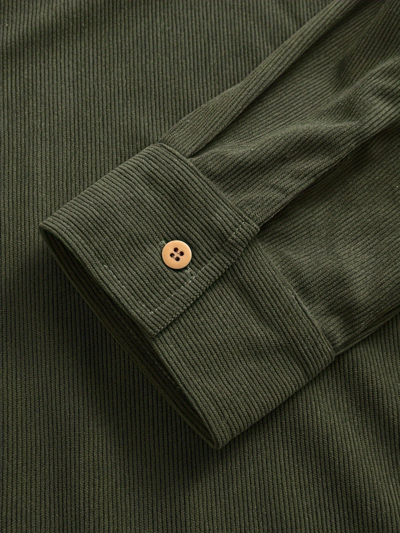 Heren Casual Katoenen Overhemd – Regular Fit, Reverskraag, Voorzakken