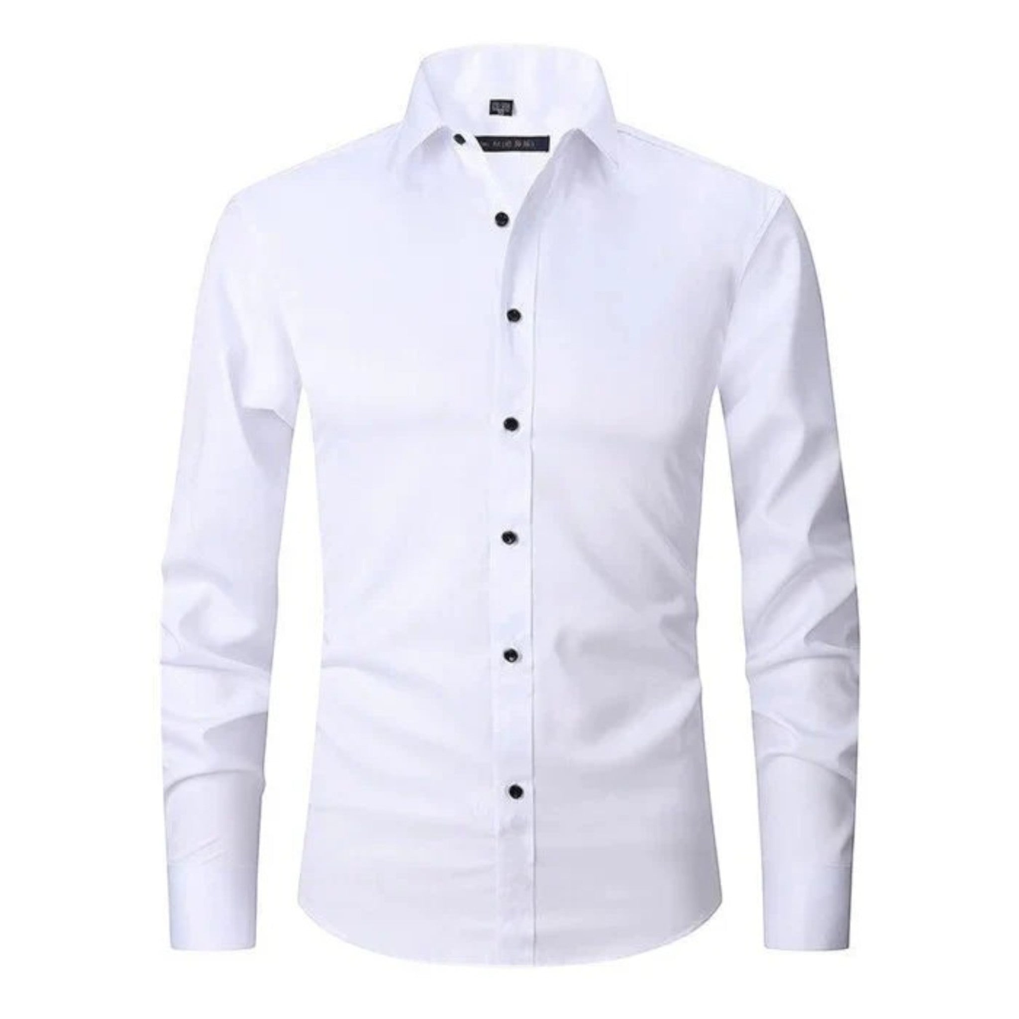 Lucas | Casual Heren Overhemd Met Stretch | Lange Mouwen