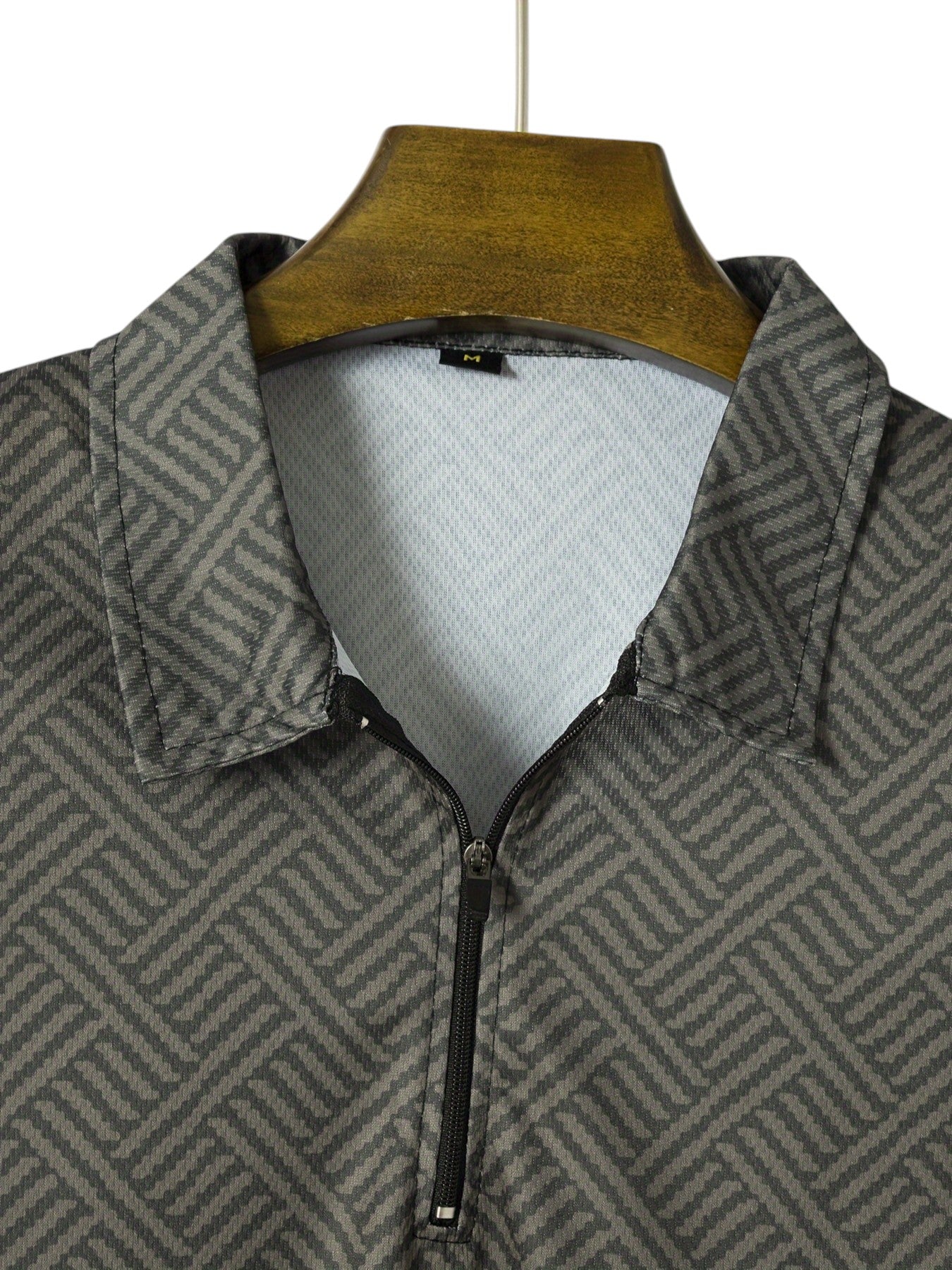 2-Delige Heren Set Half Zip Polo & Shorts