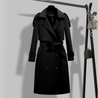 Analea - Luxury Trenchcoat Lang Dames met knopen en riem luxe comforrtabel chique