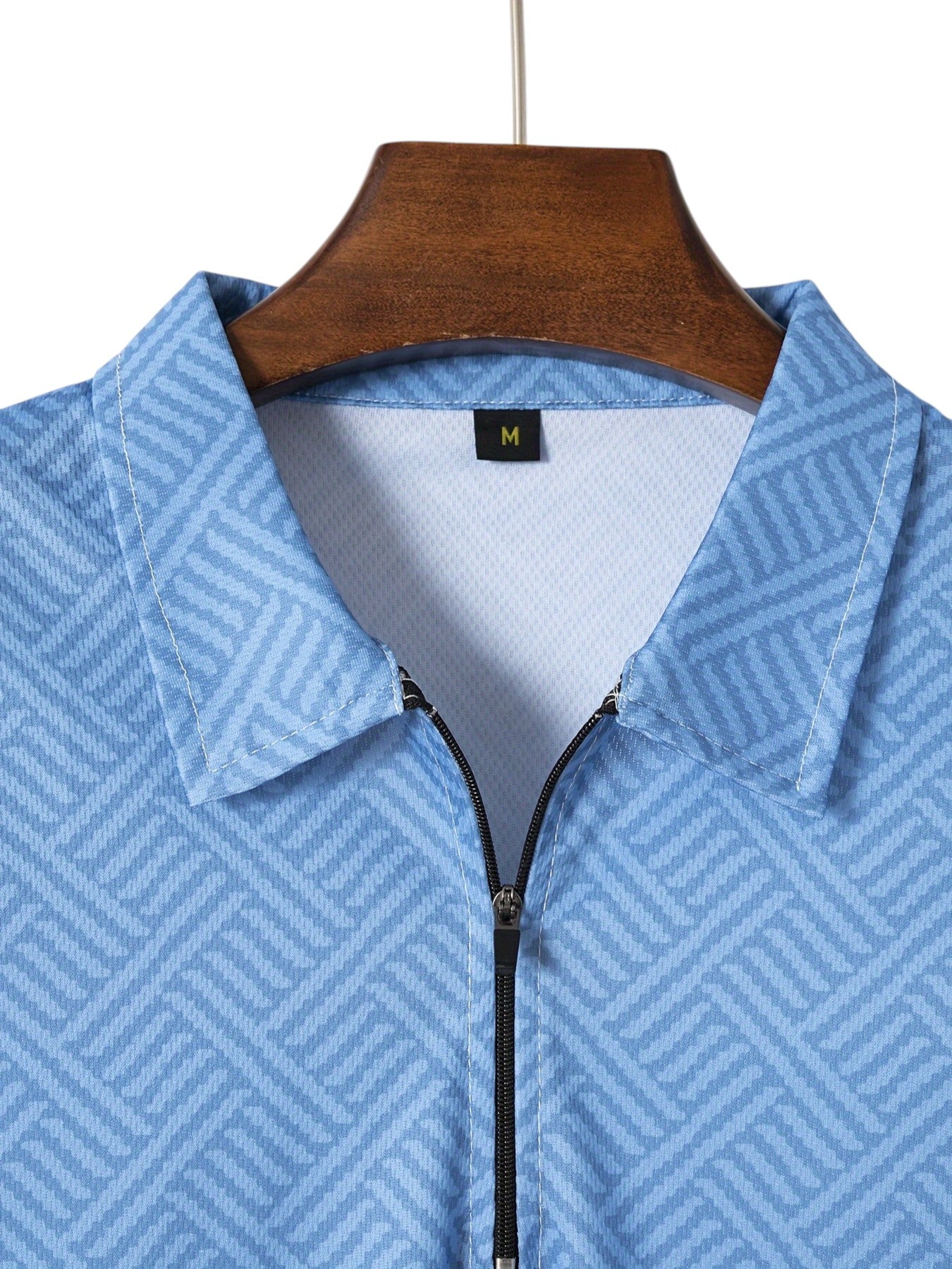 2-Delige Heren Set Half Zip Polo & Shorts