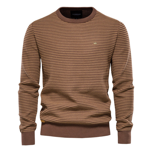 Casual Heren Trui Met Ronde Hals - Quinten