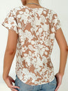 Zomer Shirt Dames Met Bloemenprint