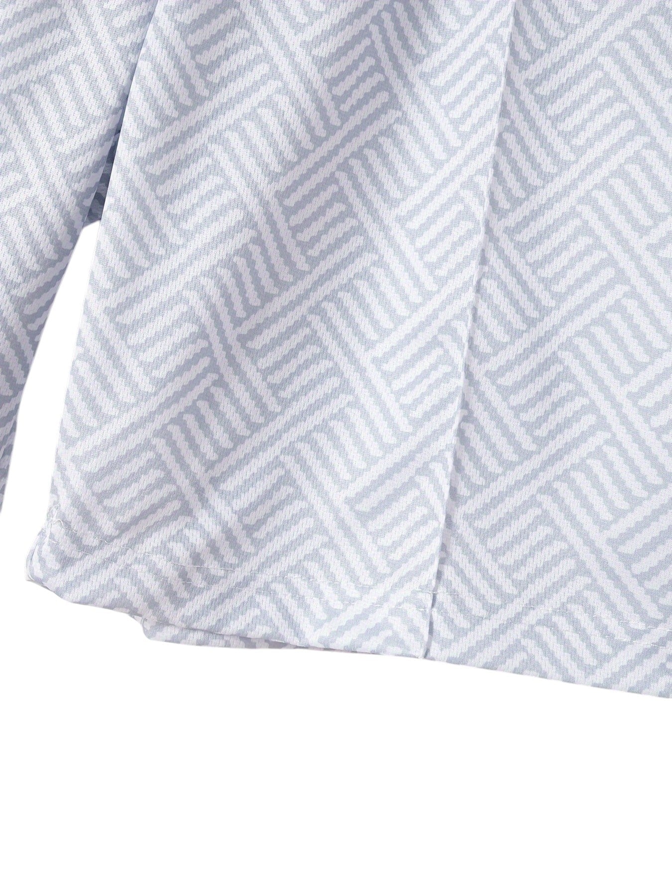 2-Delige Heren Set Half Zip Polo & Shorts
