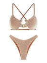 Emma -Stijlvolle Bikini Met Felle Kleuren
