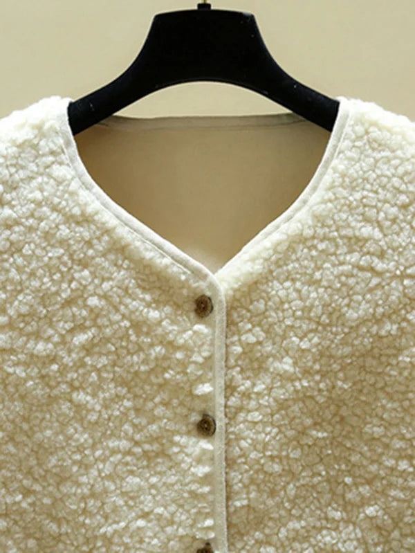 Nora - Warm Mouwloos Lamswollen Vest Voor Dames