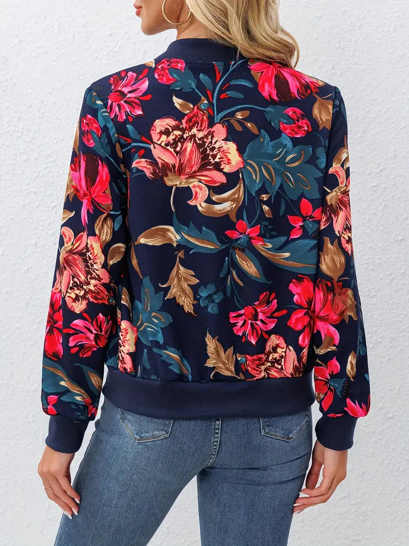 Gebloemd Dames Jasje
