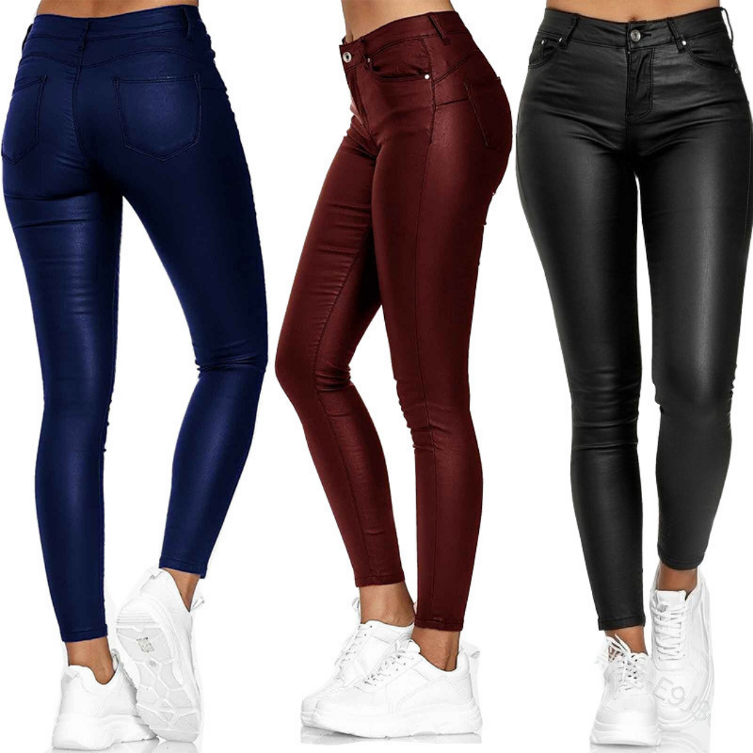 Stijlvolle Stretch Broek Zwart