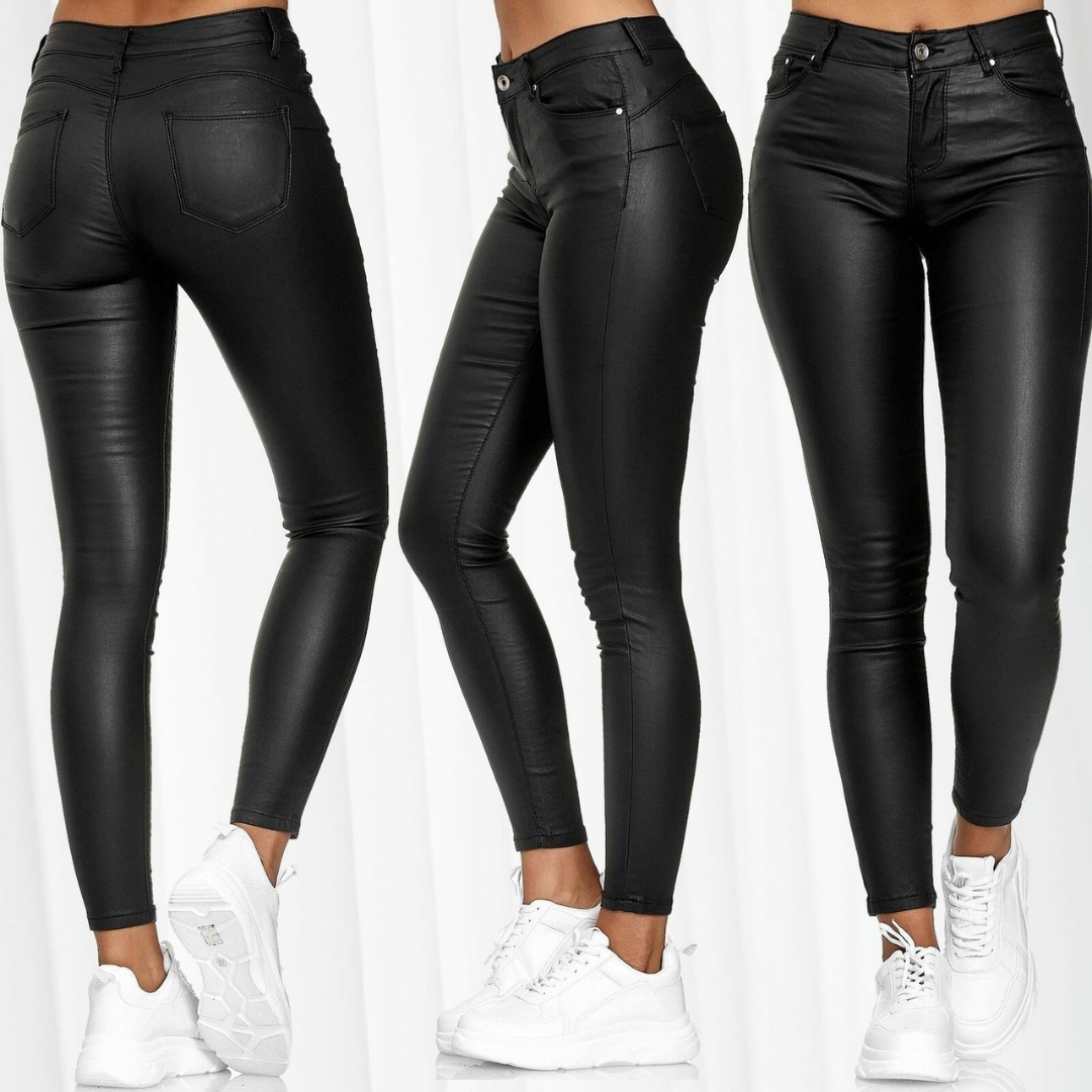 Stijlvolle Stretch Broek Zwart
