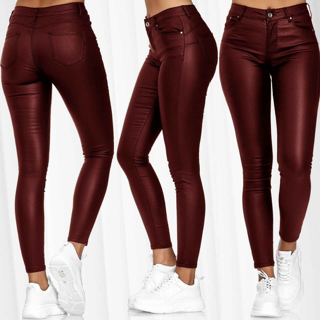 Stijlvolle Stretch Broek Zwart