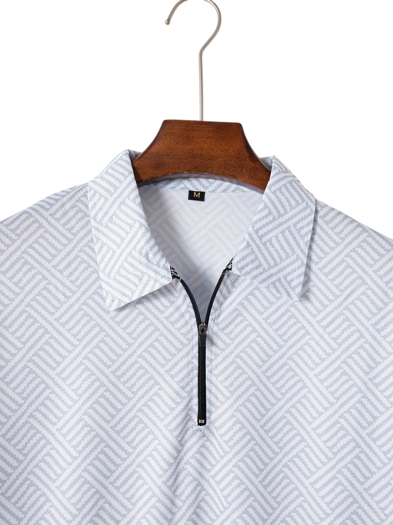 2-Delige Heren Set Half Zip Polo & Shorts