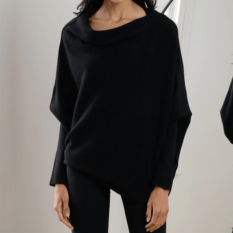 Stijlvolle Off Shoulder Trui Losse Pasvorm