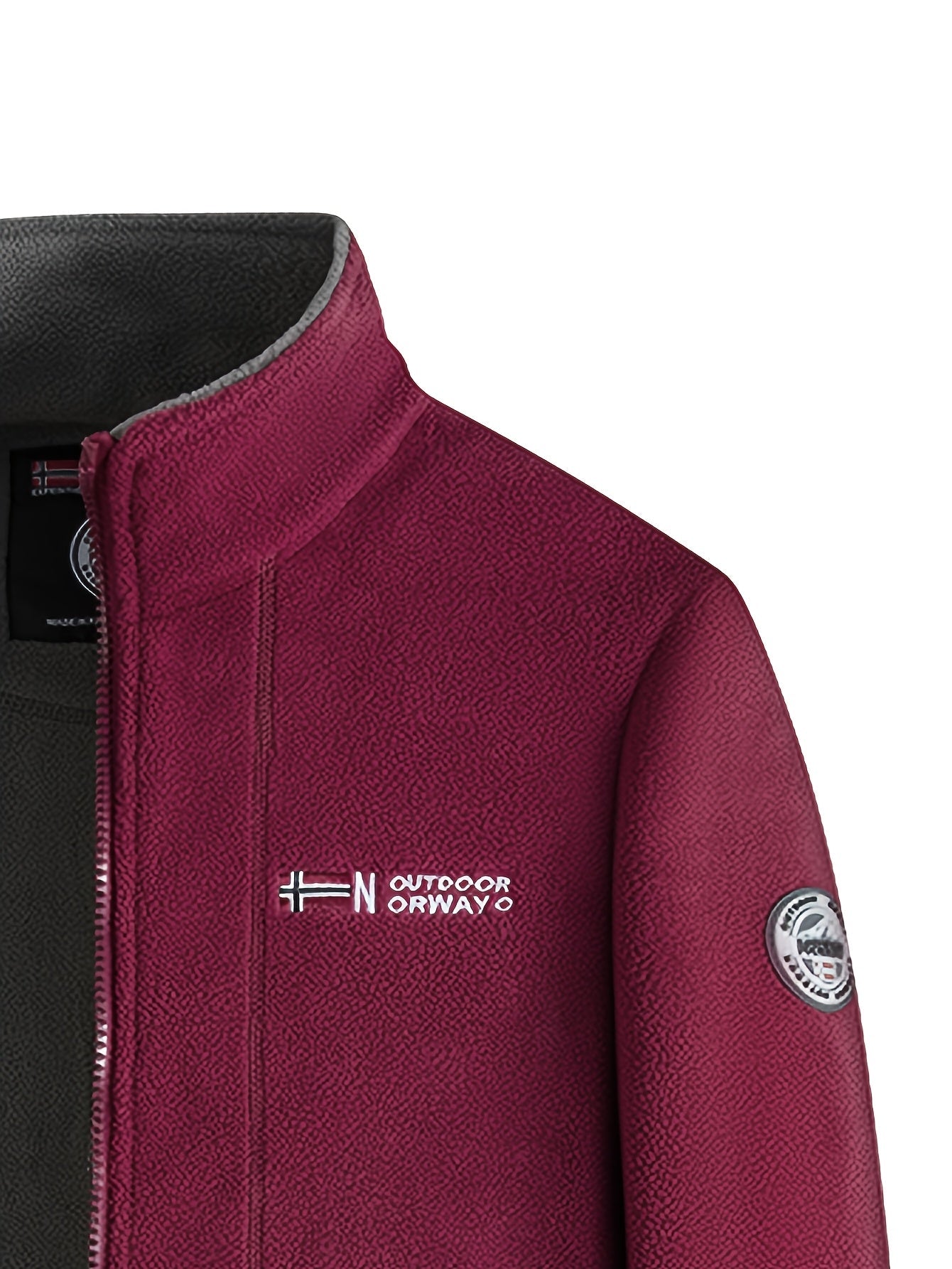 Outdoor Norway Fleece Jack Met Kraag