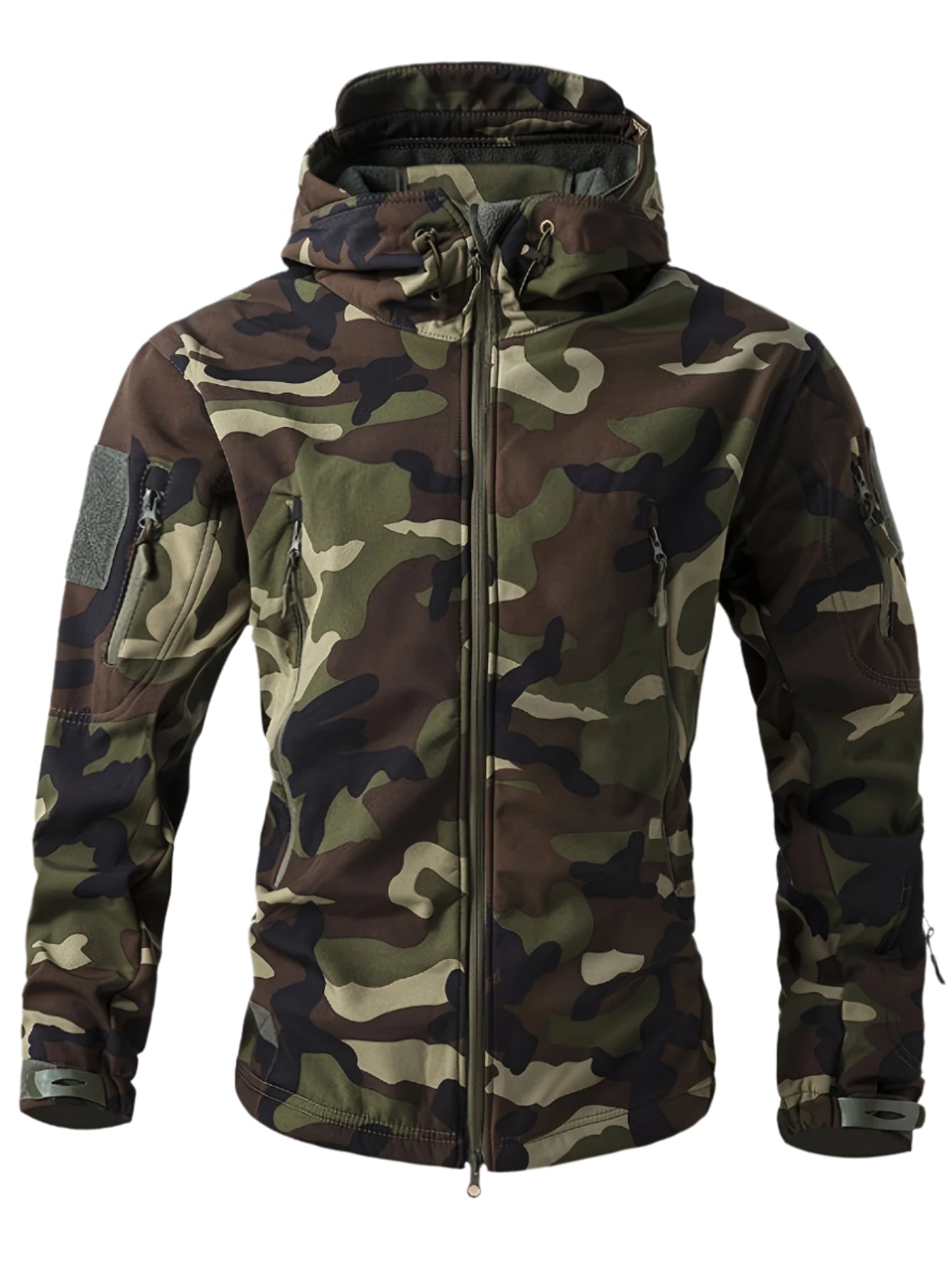 Nordfall - Soft shell Outdoor Jack Met Capuchon & Zakken