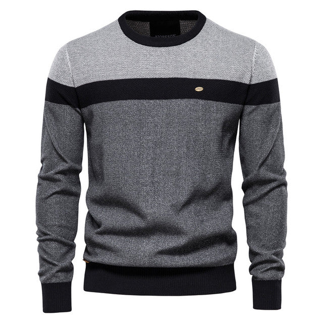 Casual Heren Trui Met Ronde Hals - Quinten