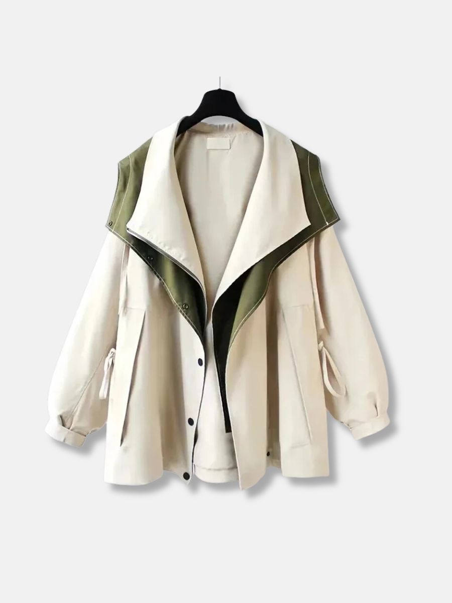 Oversized Jas Met Capuchon - Eliza