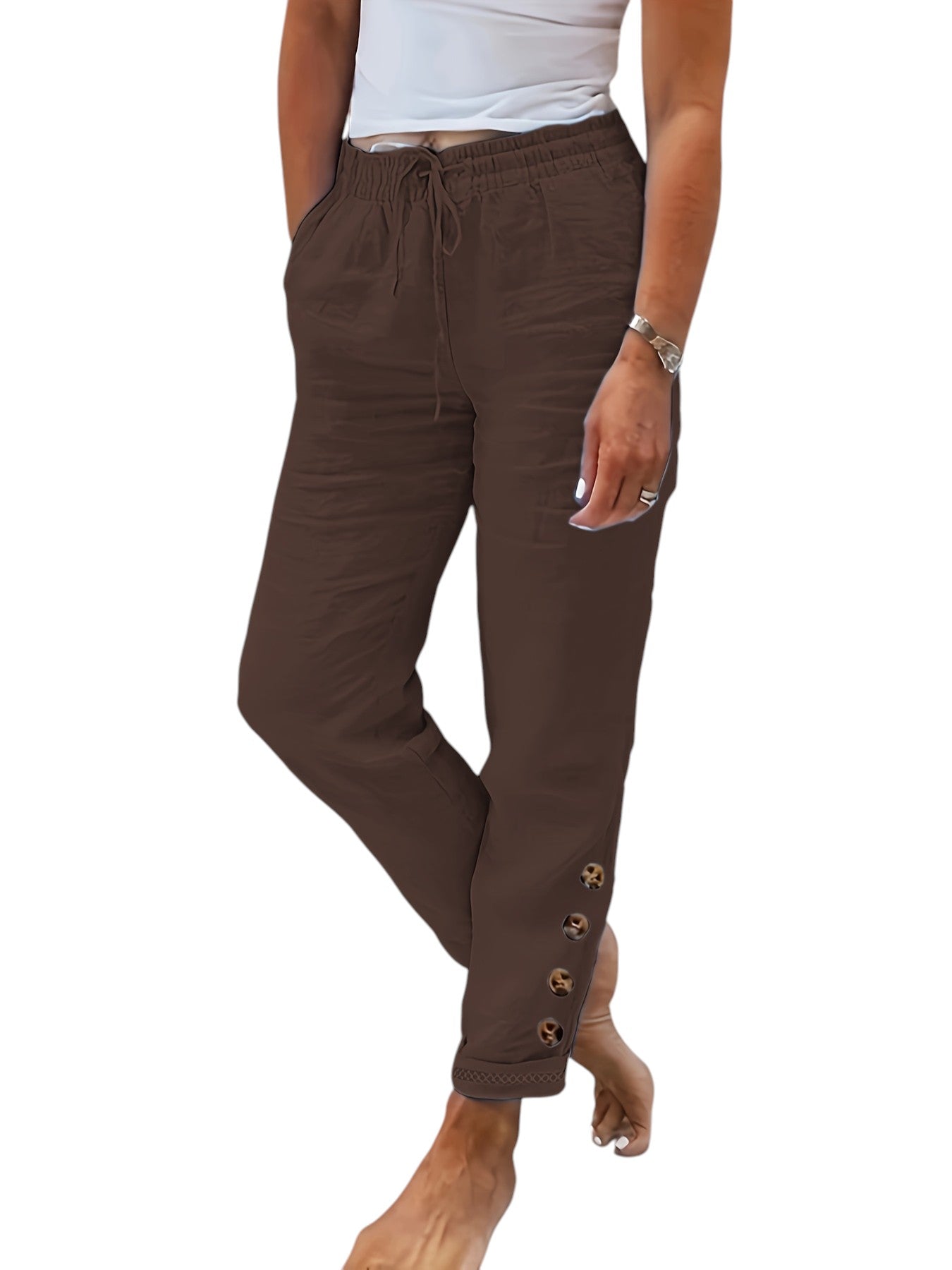 Elegante Lichtgewicht Dames Broek