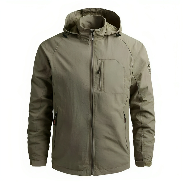 Softshell Windjack Met Capuchon