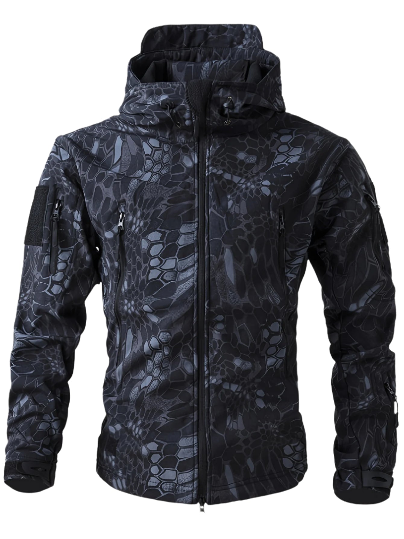 Nordfall - Soft shell Outdoor Jack Met Capuchon & Zakken