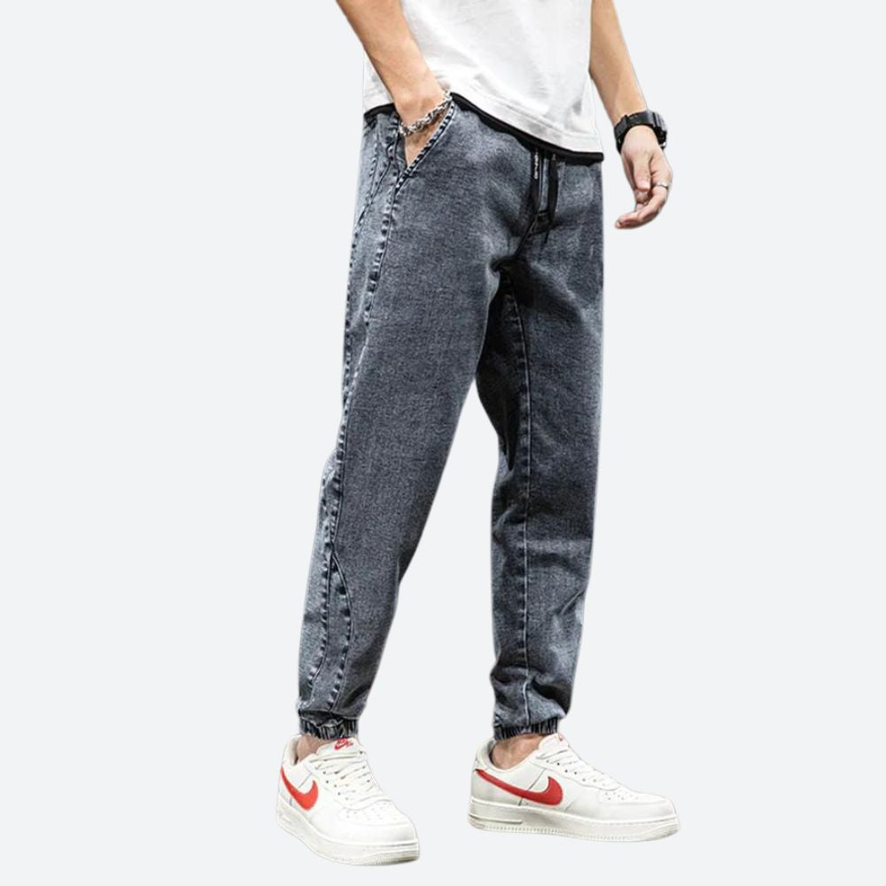 Zachte En Comfortabele Denim Joggingbroek - Alton