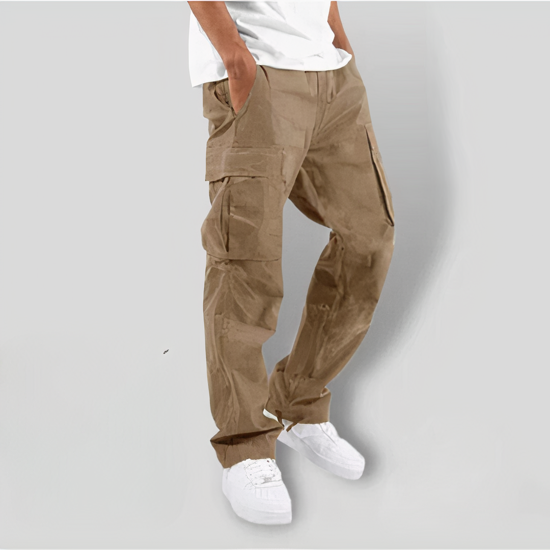 Stijvolle Losse Cargo Broek Voor Heren - Fince