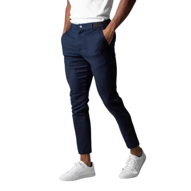 Mauro - Casual Heren Pantalon Met Stretch