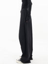 Asymmetrische Broek Met Wijde Pijpen Dames