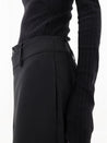 Asymmetrische Broek Met Wijde Pijpen Dames