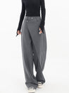 Asymmetrische Broek Met Wijde Pijpen Dames