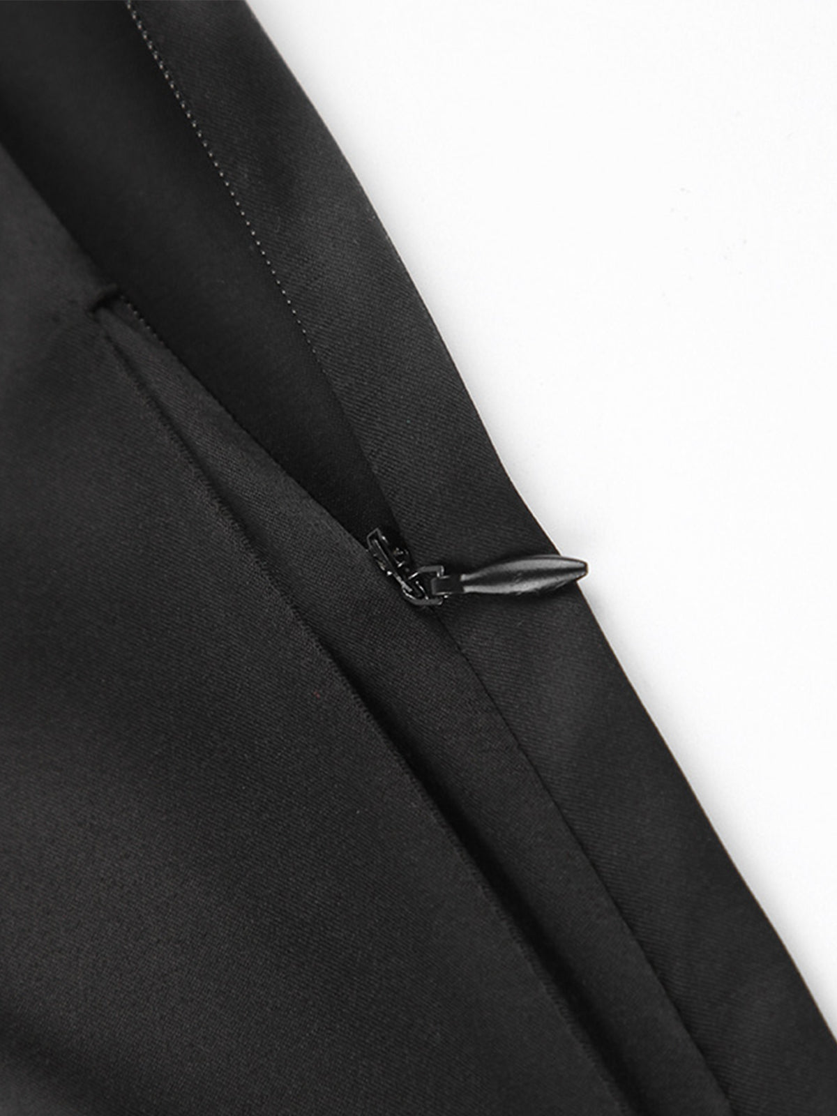 Losse satijnen Broek Met Hoge Taille