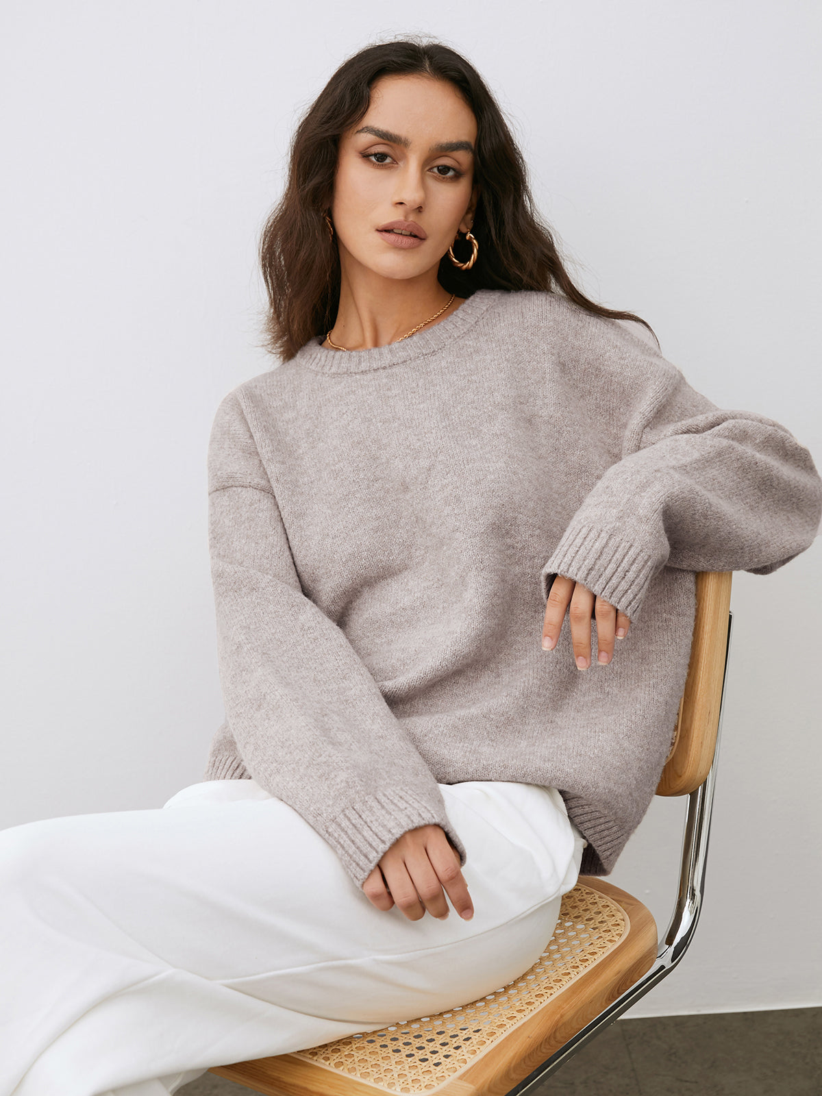NORA - Casual Gebreide Trui Voor Dames