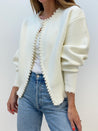 Zomer Cardigan Met Parels
