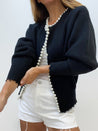 Zomer Cardigan Met Parels