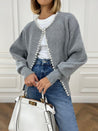 Zomer Cardigan Met Parels