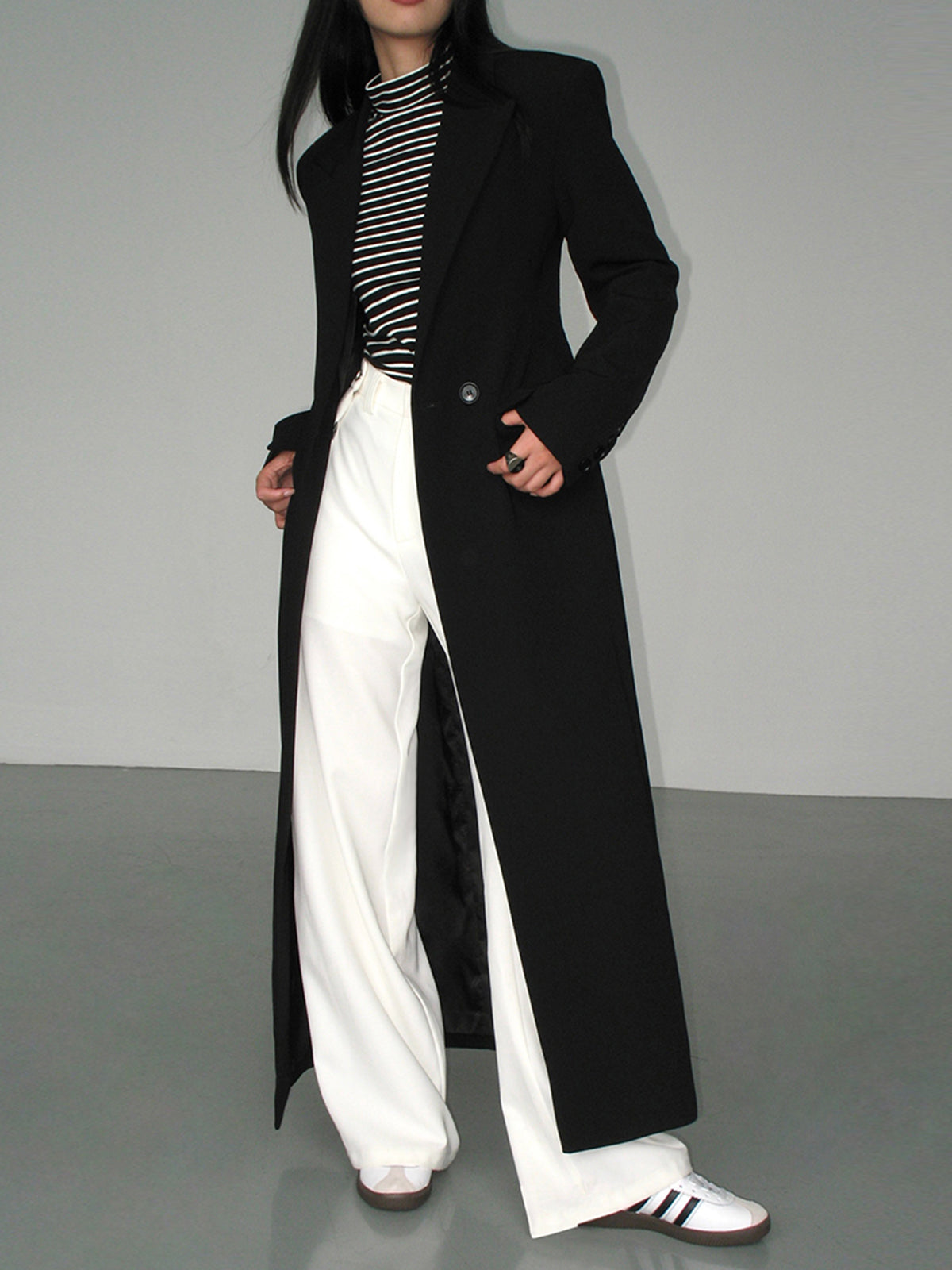 Lange Trenchcoat Jas Voor Dames - Chaveli